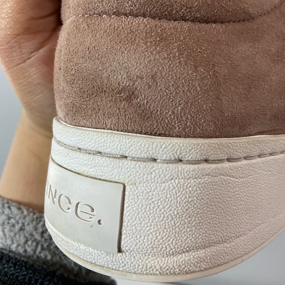 🔴SOLD🔴 Vince Warren Suede Sneaker Pink Size 7.5 - Picture 14 of 14